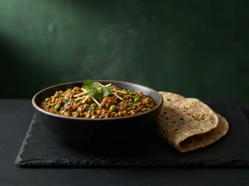 Chicken Keema with Multigrain Roti