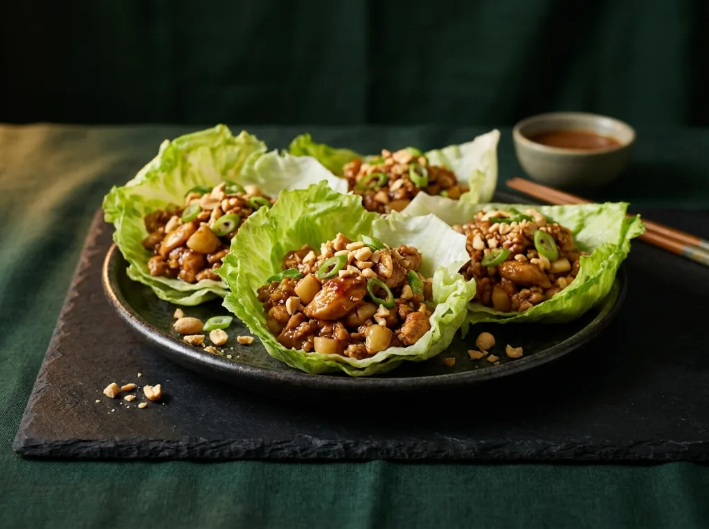 Chicken Lettuce Wraps