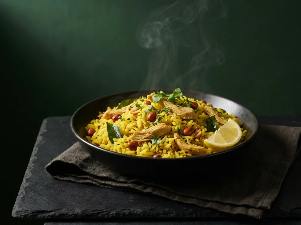 Chicken Poha