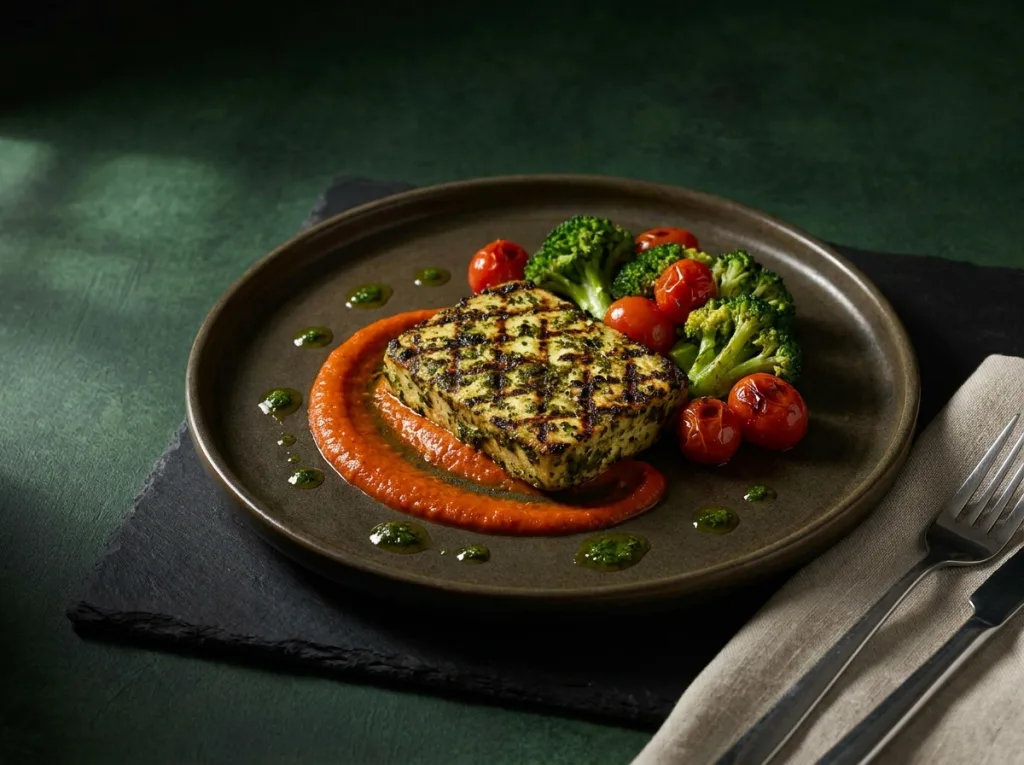 Grilled Cottage Cheese Steak