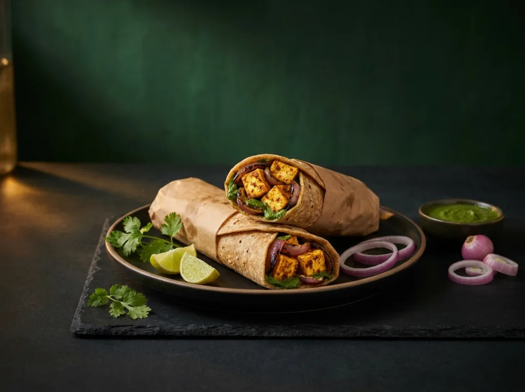 Paneer Kathi Roll Duo