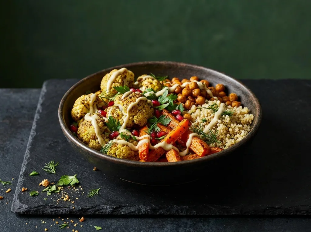 Roasted Vegetable Quinoa Bowl