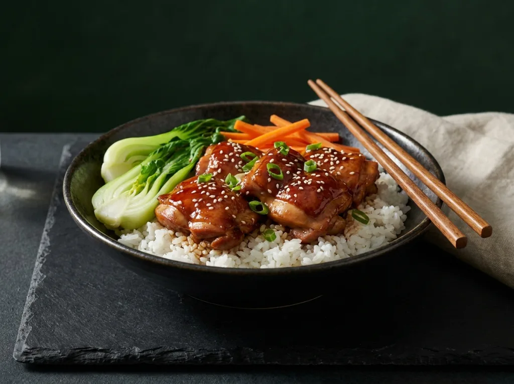 Teriyaki Chicken Rice Bowl