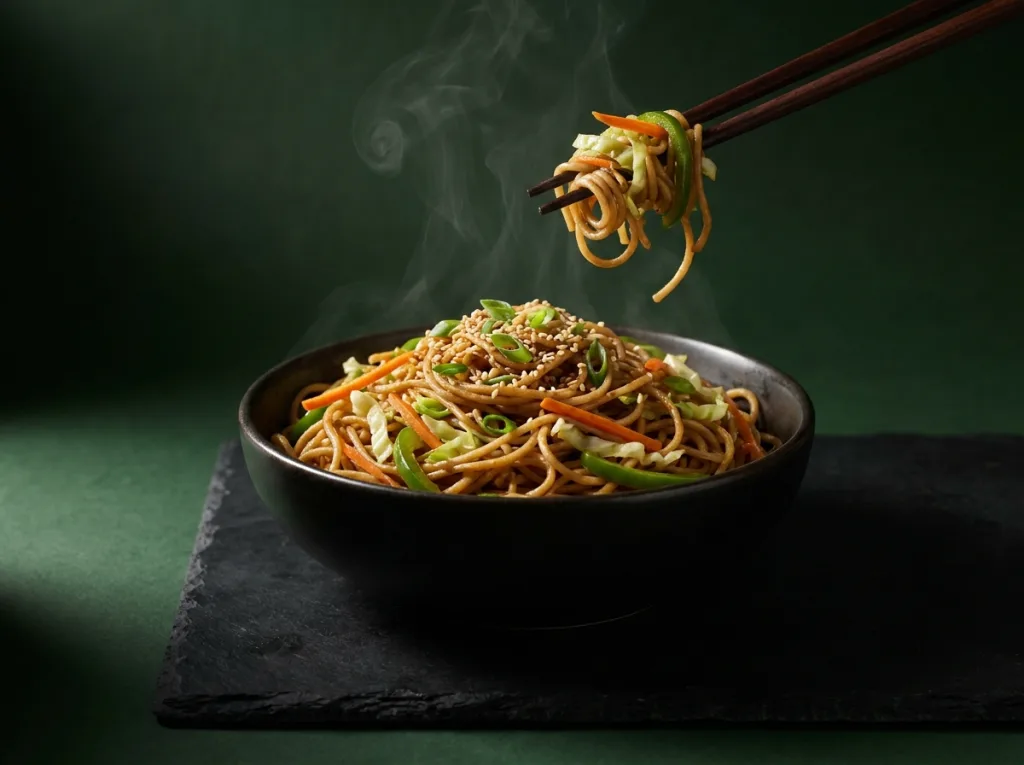 Veg Hakka Noodle Stir-Fry Bowl
