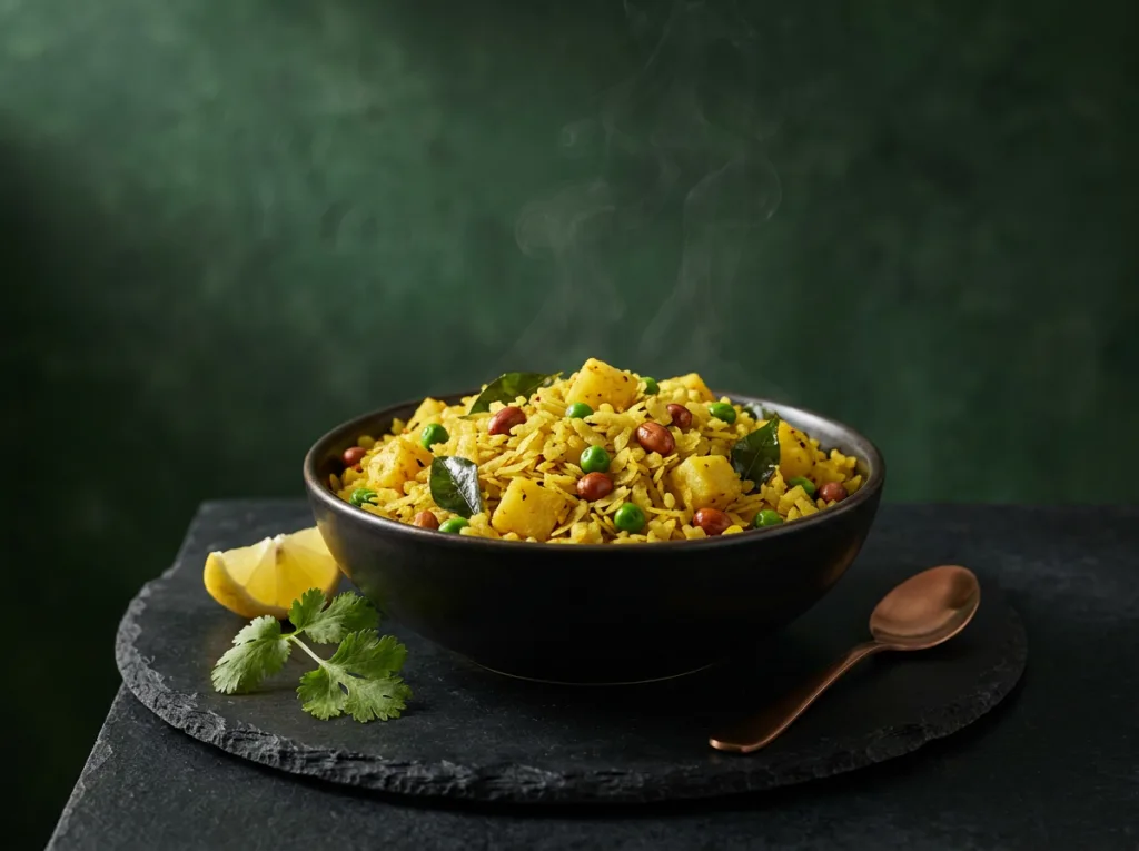 Vegan Vegetable Poha