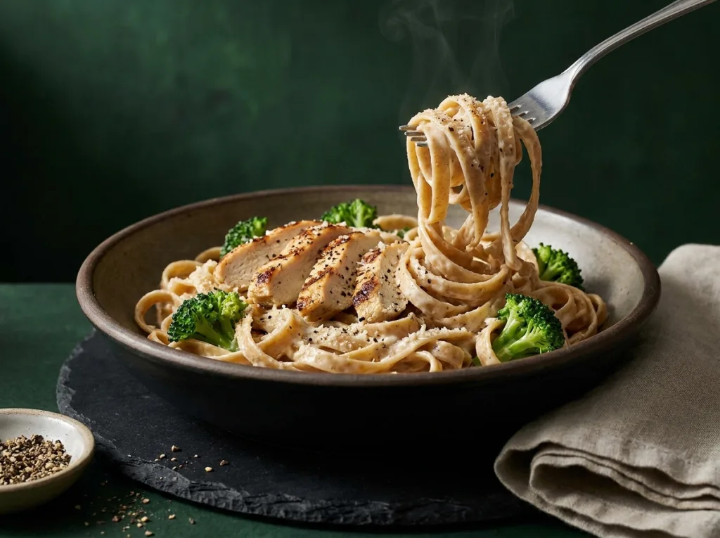 Whole-Wheat Chicken Alfredo Lite